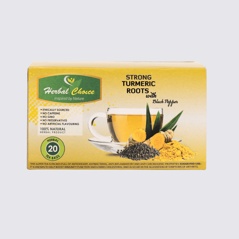 turmeric and black pepper tea bags