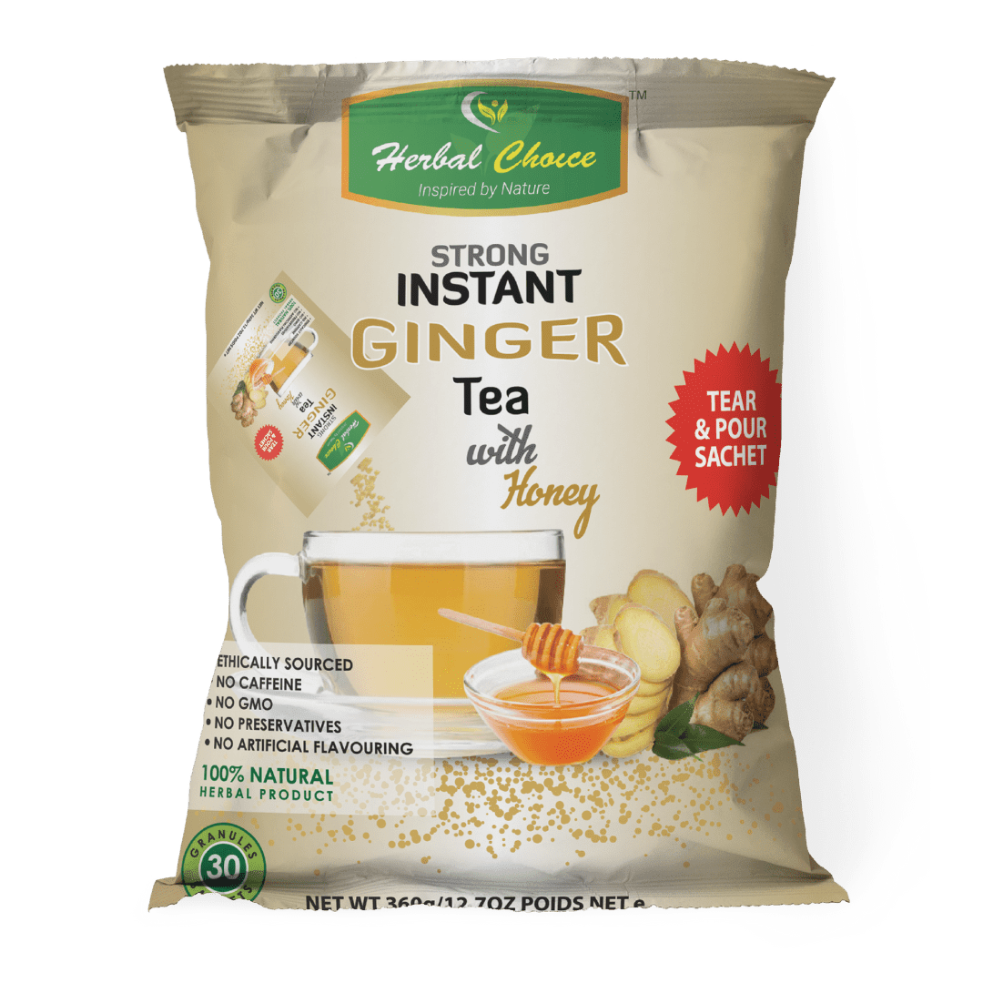 White Minimalist Product Skincare Instagram Post (30) Instant Ginger Tea with Honey