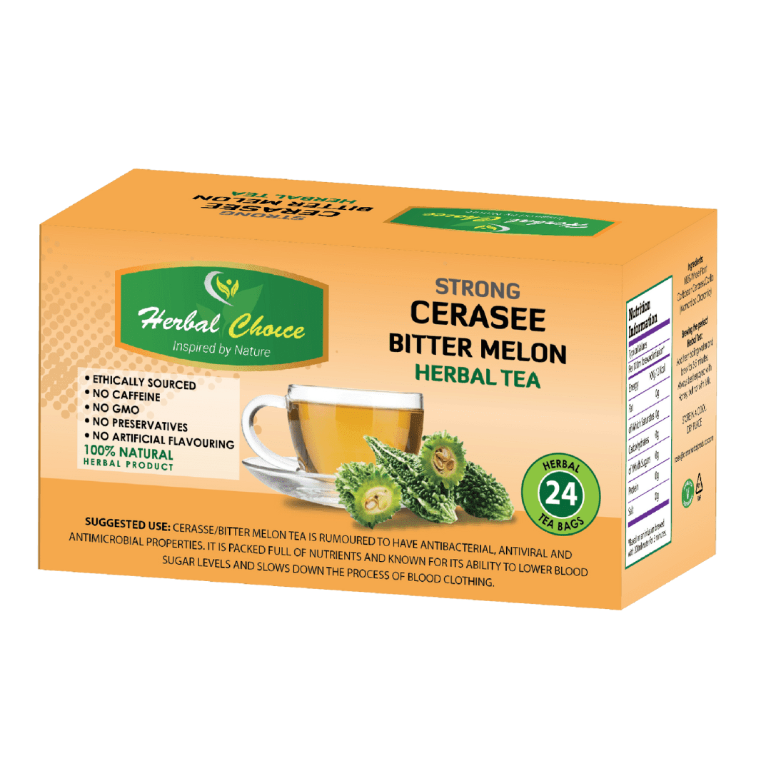 White Minimalist Product Skincare Instagram Post (15) Cerasee Bitter Melon Tea