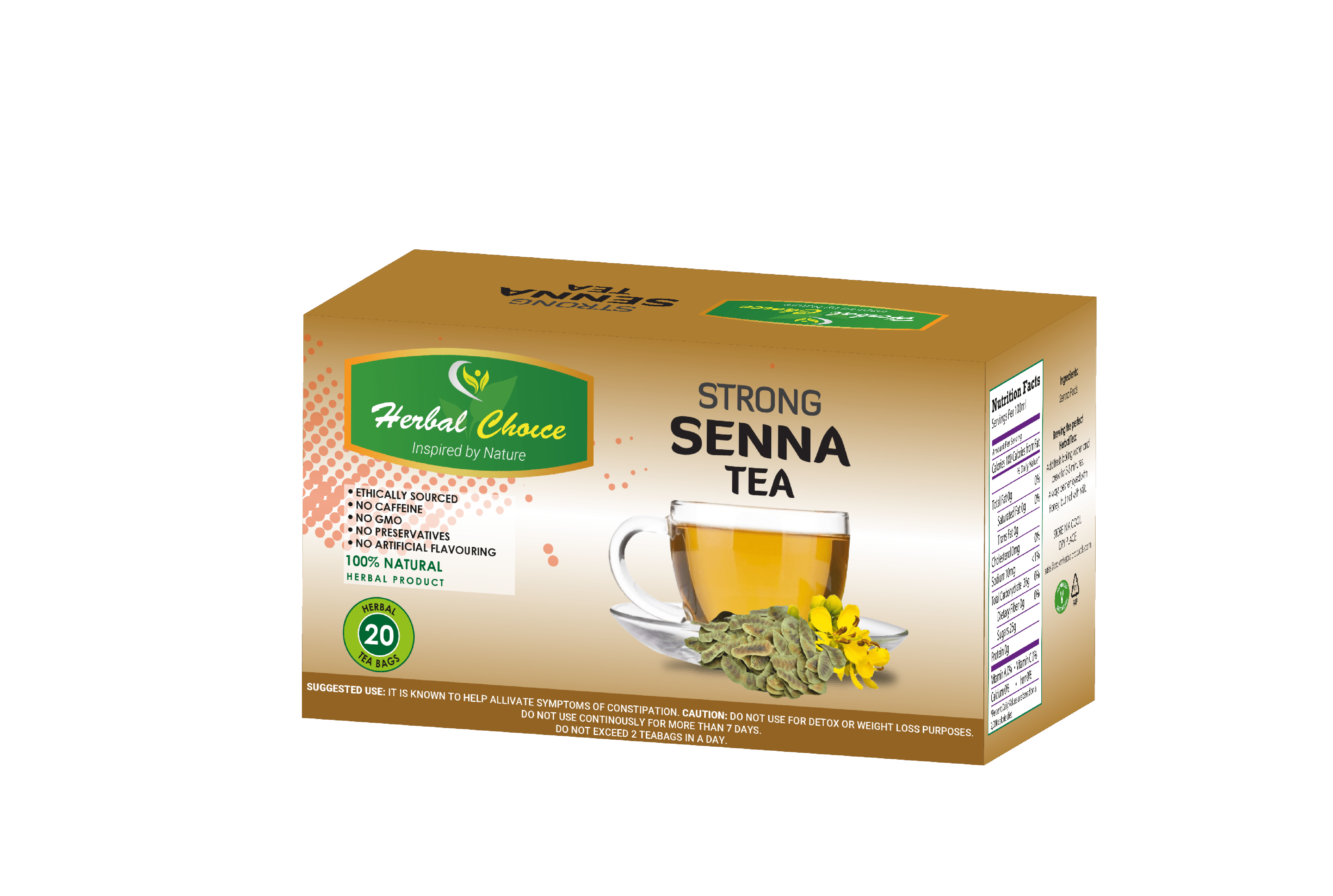 For Web-10 Strong Senna Tea