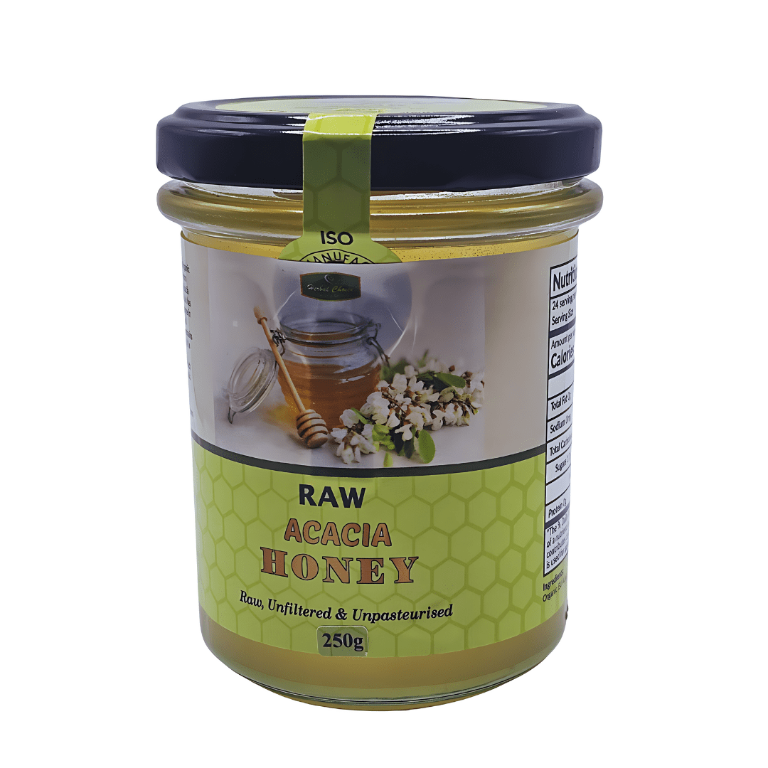 Pure Raw Acacia Honey - Unfiltered & Unpasteurized pure-raw-acacia-honey-250g