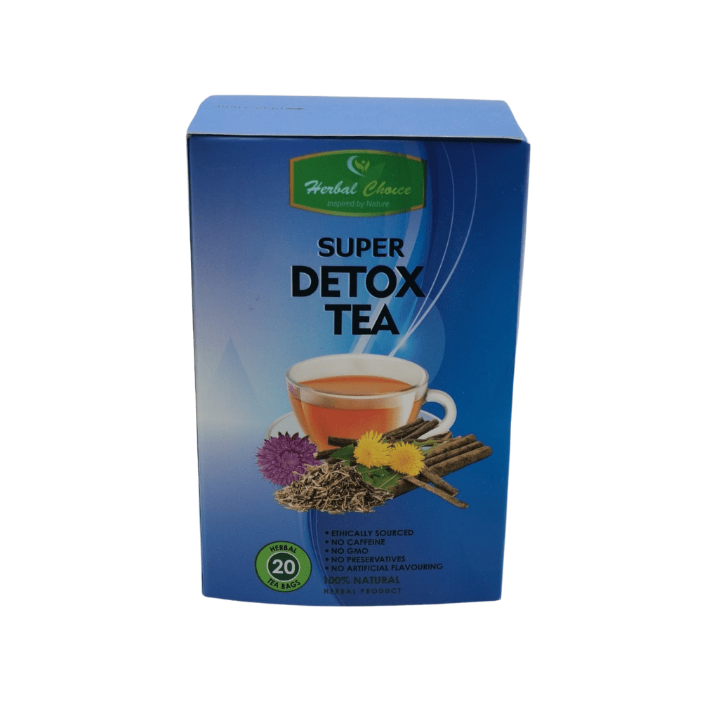 Premium Organic Herbal Detox Tea – Ginger & Turmeric Blend